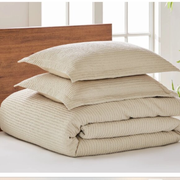 Levtex Cloud Waffle Comforter Set Queen - Picture 3 of 5